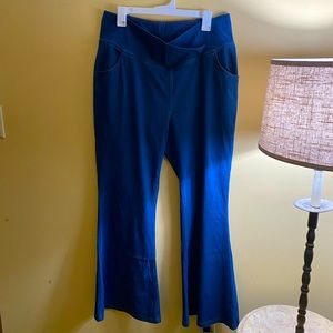 HalaraMagic High Waisted Crossover Stretchy Flare Jeans